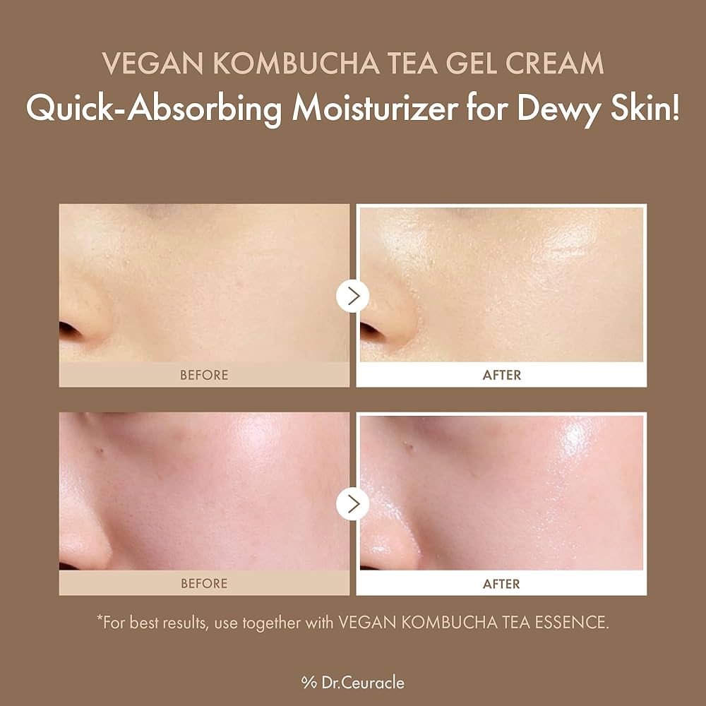 Amazon.com: Dr.Ceuracle Vegan Kombucha Tea Gel Cream